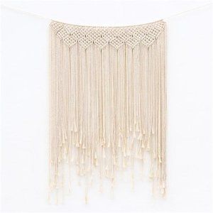 Large Macrame Wall Hanging, 45"x 39" Boho Tapestry Handmade Woven Wall Decor